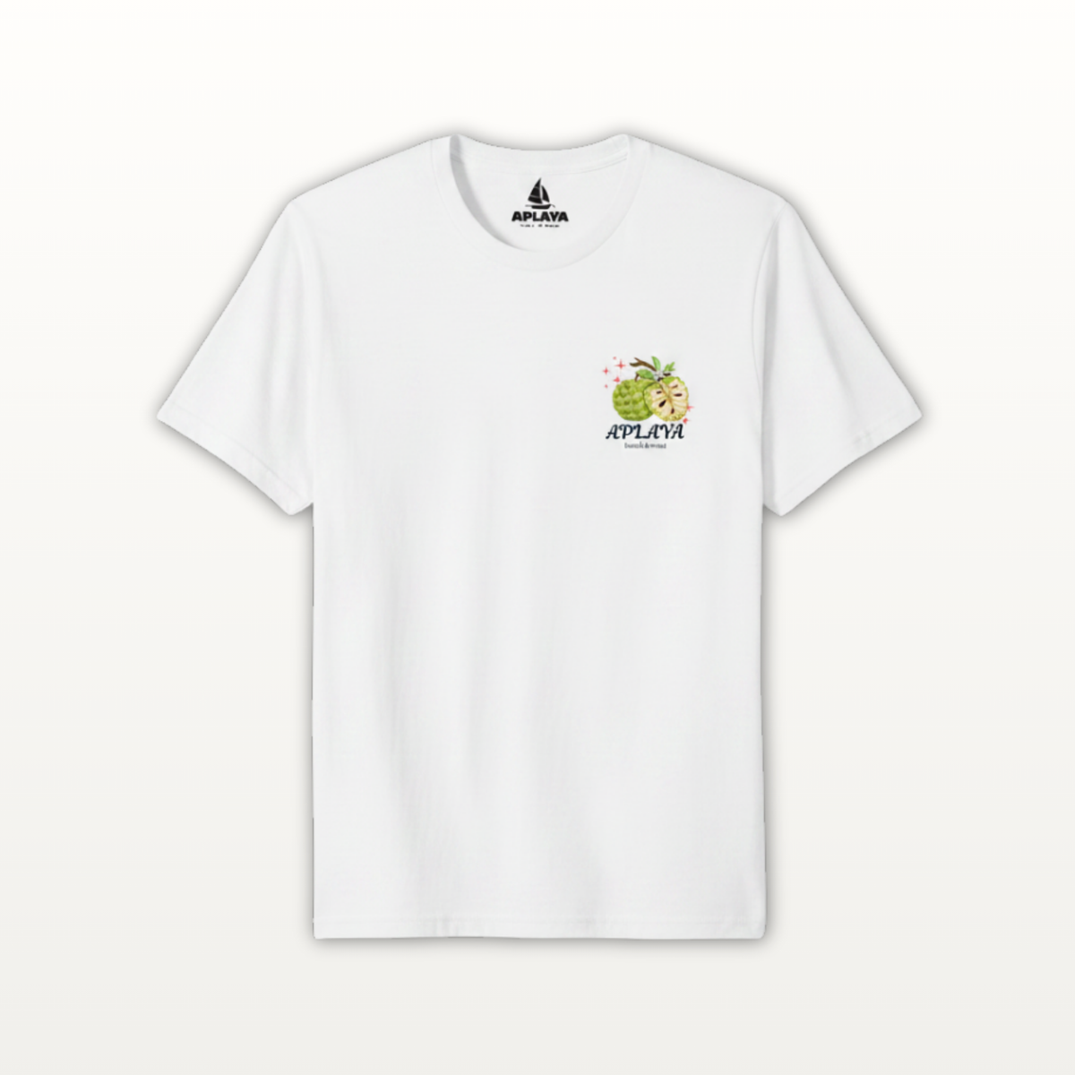 Atis Fruit Tee - Regular Fit - White