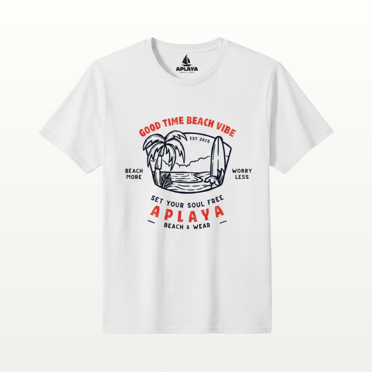 Good Time Beach Vibe Tee - Regular Fit