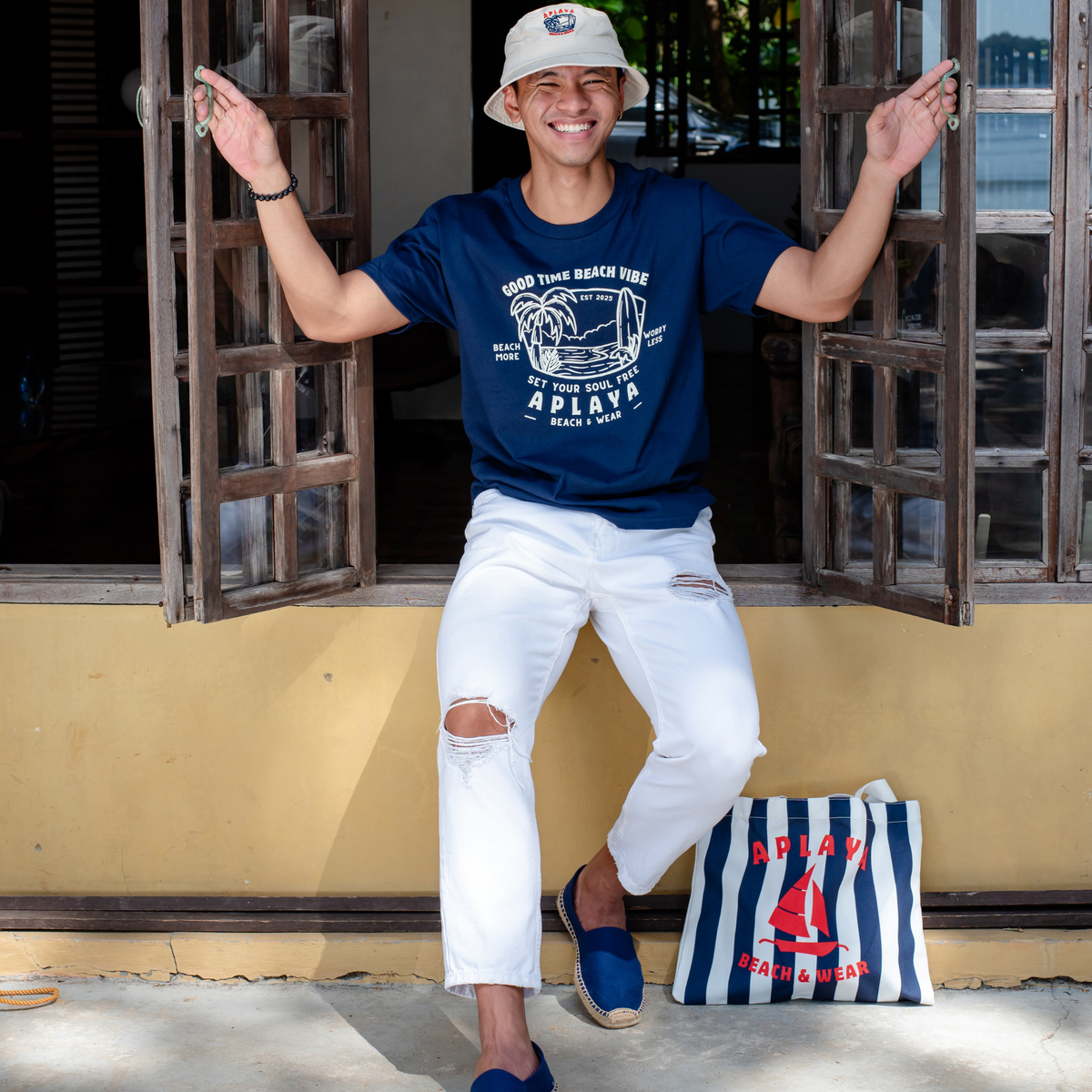 Good Time Beach Vibe Tee - Regular Fit