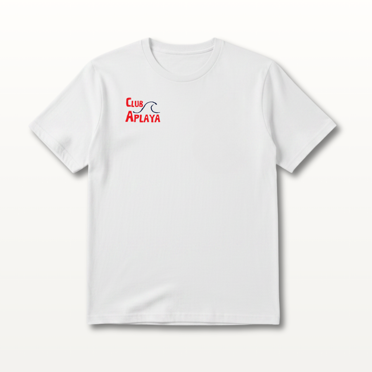 Twisted by the Pool Tee - White