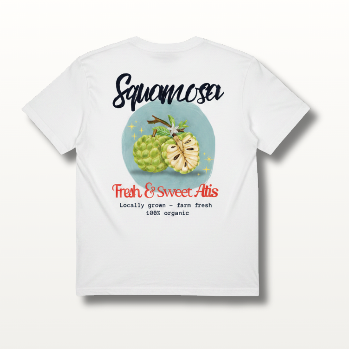 Atis Fruit Tee - Regular Fit - White