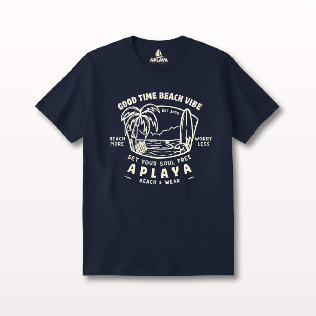 Good Time Beach Vibe Tee - Regular Fit