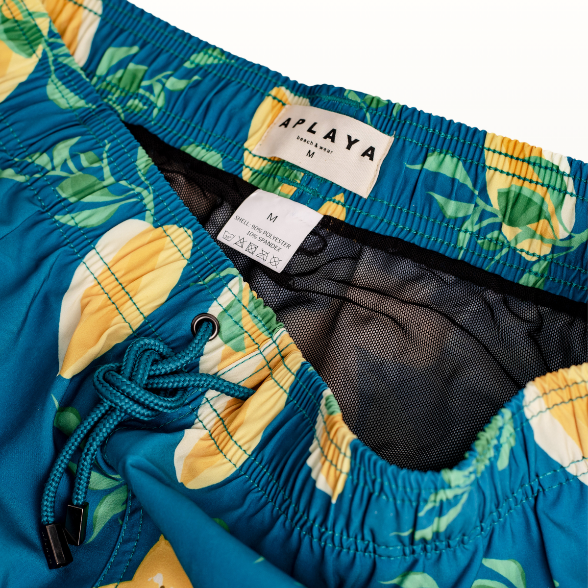 Balimbing Swim Short - Teal Blue Multicolor