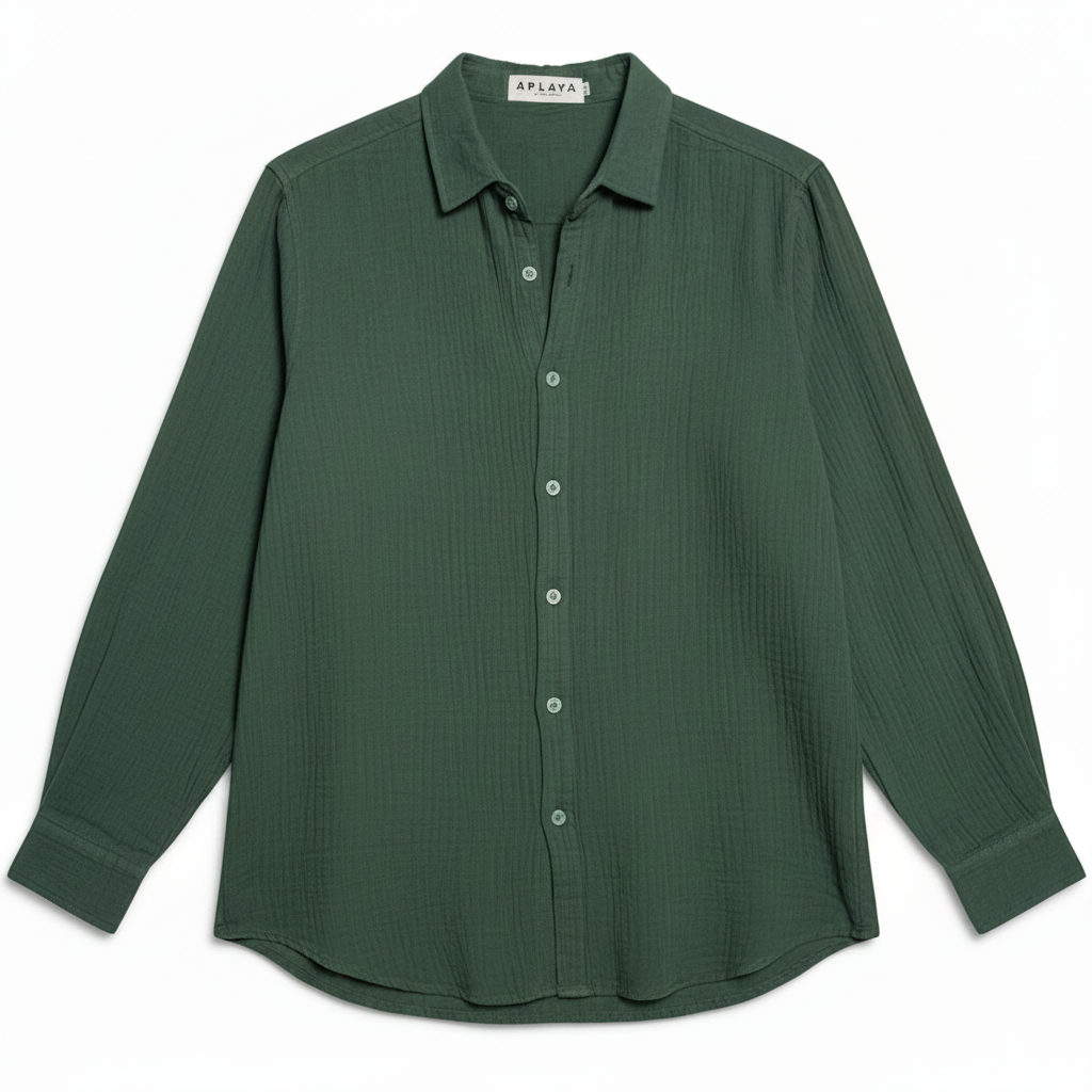 Gauze Cotton Shirt